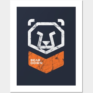 Bear Down Tailgate Chicago Fan Posters and Art